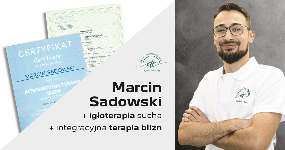 Igłoterapia i terapia blizn z Marcinem Sadowskim w TerapiaLang